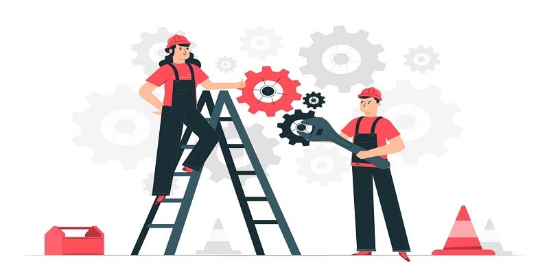 Hệ thống luôn thông báo về thời gian bảo trì và các thay đổi liên quan