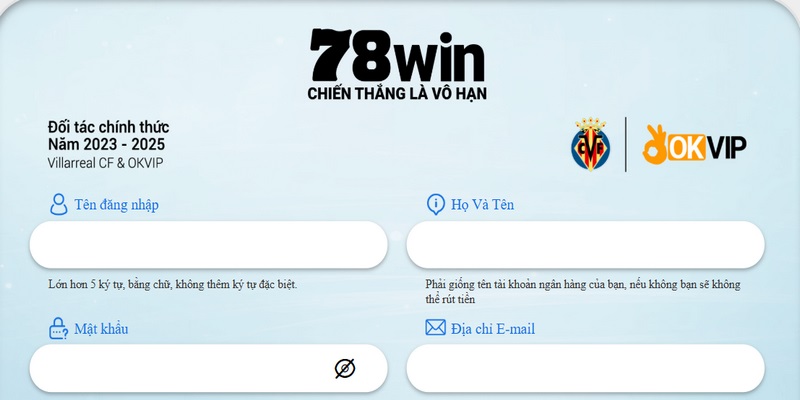 Những lưu ý quan trọng trước khi anh em đăng ký 78Win