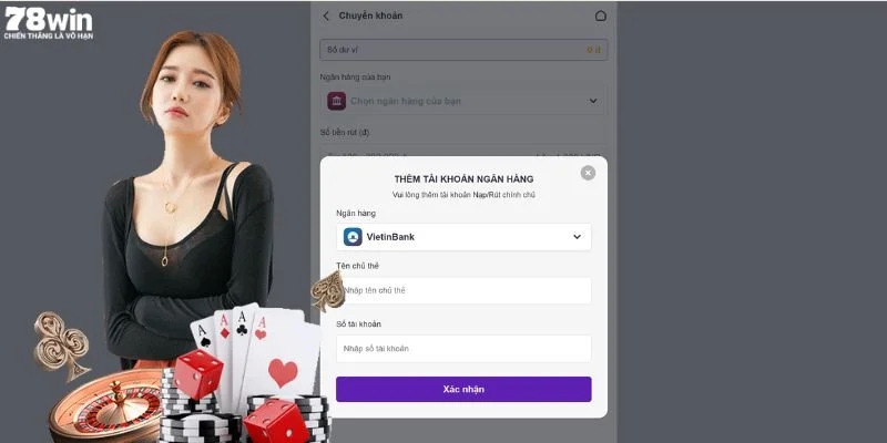 Quy trình rút tiền 78Win cực kỳ đơn giản và dễ hiểu